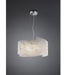 Lampy wiszące - TRIO SANDRINA  Wisząca 3xE27 biały 301200300 - produkt 1