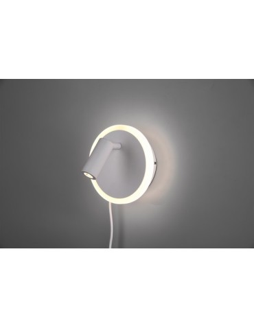 TRIO JORDAN  Ścienna 1xLED biały mat 229210231