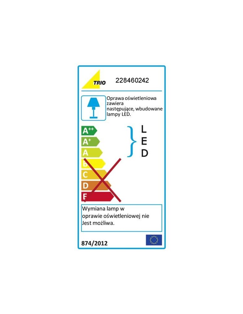 Kinkiety zewnętrzne - TRIO COLORADO Antracyt 228460242 - produkt kolory-swiatla.pl 2