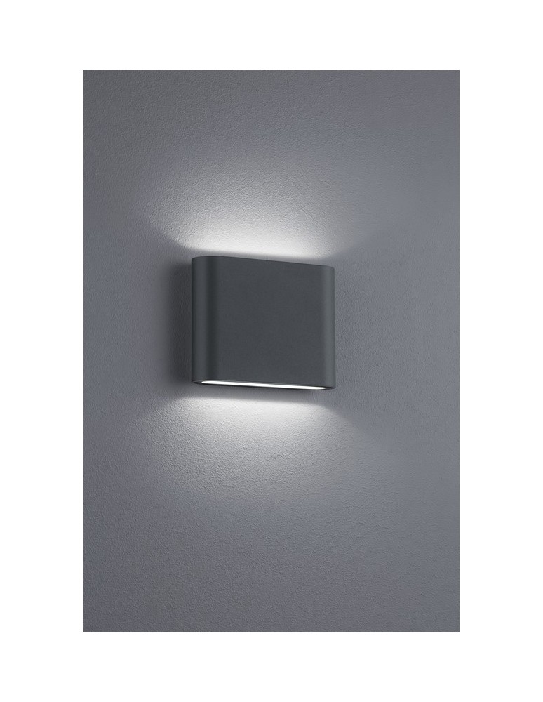 Kinkiety zewnętrzne - TRIO THAMES II Zewnętrzna Ścienna 2xSMD-LED, 2,5W, 3000K, 260Lm 227560242 - produkt kolory-swiatla.pl 1