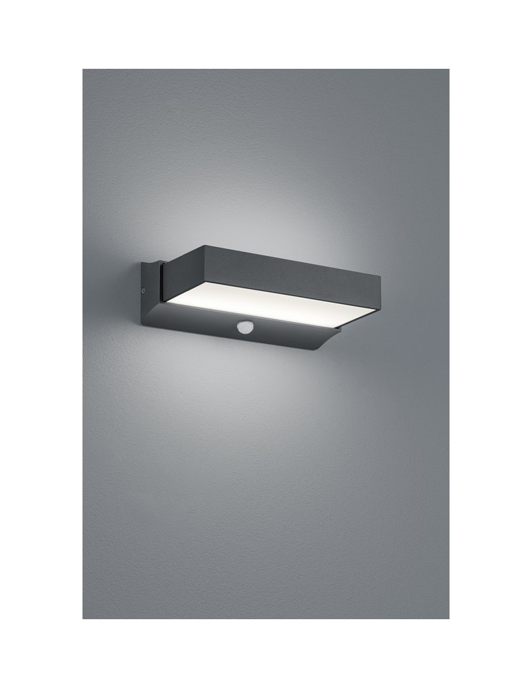 Lampy zewnętrzne z czujnikiem ruchu - TRIO CUANDO 1 x SMD, 14W, 3000K, 1000Lm 226669242 - produkt kolory-swiatla.pl 1