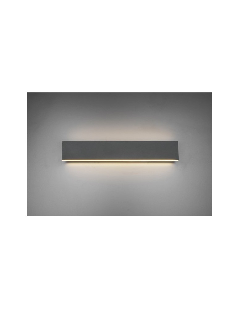 Kinkiety - TRIO CONCHA  Ścienna 2xLED antracyt 225174742 - produkt kolory-swiatla.pl 1