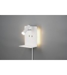 Kinkiety - TRIO ELEMENT  Ścienna LED biały 222570231 - product 1
