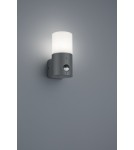 Lampy zewnętrzne z czujnikiem ruchu - TRIO HOOSIC 1 x E27, max. 20W antracyt 222260142 - product 1