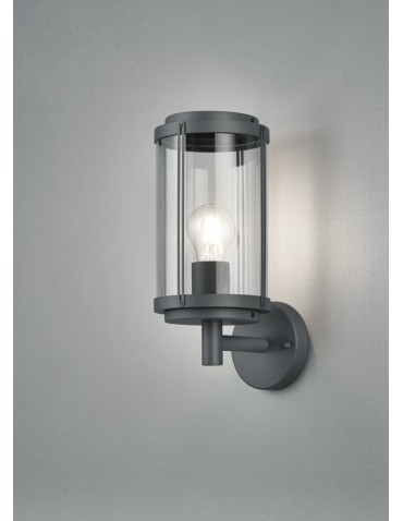 TRIO TANARO  Ścienna 1xE27 aluminium 202360142
