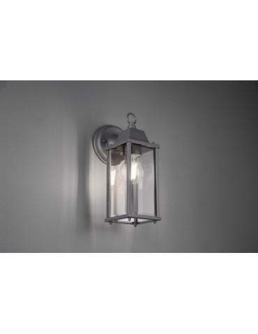 TRIO OLONA  Ścienna 1xE27 aluminium 201960142