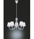 Żyrandole z abażurem - TRIO CORTEZ Wisząca 5 x E14, max.25W 110600531 - product 1