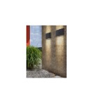 Kinkiety zewnętrzne - Azzardo CREMONA M DGR 1xLED Ścienna Ciemny Szary IP54 AZ2182 - product 2
