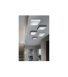 Plafony kwadratowe - AZzardo MONZA II S 40 SMART LED 4000K Czarny AZ3271 - produkt 2