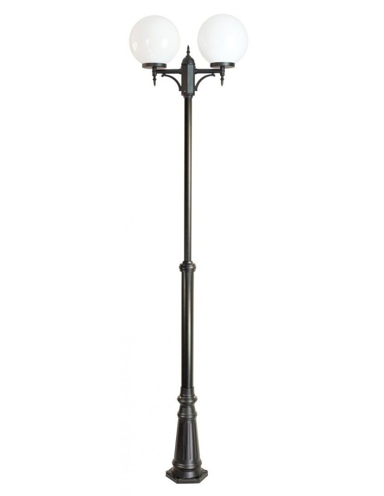 Lampy zewnętrzne latarnie - SU-MA Kule  E27, 2x100W, 230V OGMWN 2 300 - produkt kolory-swiatla.pl 1