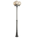 Lampy zewnętrzne latarnie - SU-MA KULE E27, 3x100W, 230V OGMWN 3 300 - produkt 2