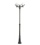 Lampy zewnętrzne latarnie - SU-MA Kule z koszykiem E27, 2x60W, 230V OGMWN 2 KPO - product 1