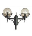 Lampy zewnętrzne latarnie - SU-MA Kule z koszykiem E27, 2x60W, 230V OGMWN 2 KPO - product 4
