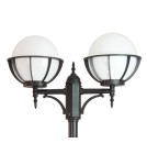 Lampy zewnętrzne latarnie - SU-MA Kule z koszykiem E27, 2x60W, 230V OGMWN 2 KPO 250 - produkt 3