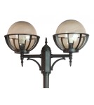 Lampy zewnętrzne latarnie - SU-MA Kule z koszykiem E27, 2x60W, 230V OGMWN 2 KPO 250 - produkt 4
