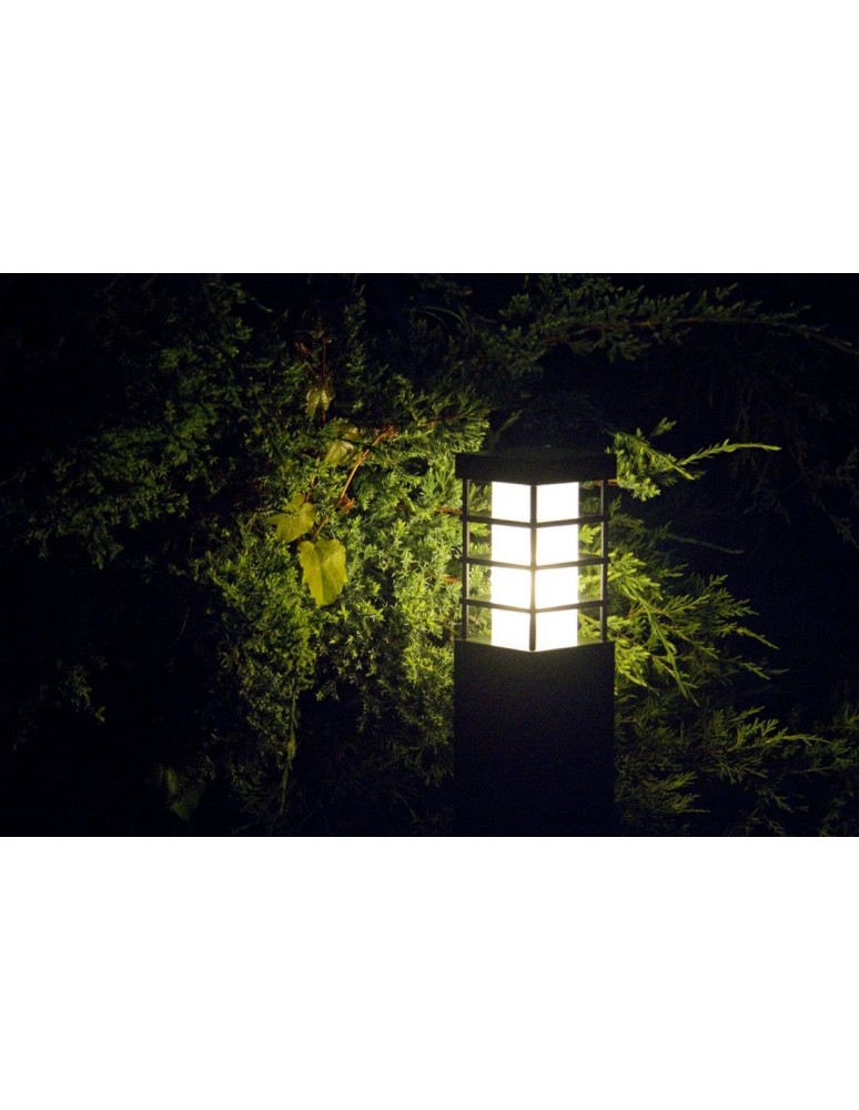 Lampy ogrodowe stojące - SU-MA RADO  E27, 1x18W, 230V stojąca RADO II 1 BL - produkt kolory-swiatla.pl 3