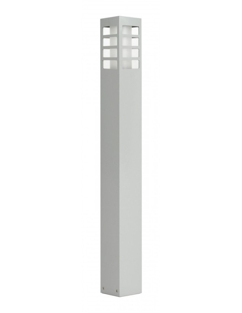 Lampy ogrodowe stojące - SU-MA RADO  E27, 1x18W, 230V stojąca RADO III 1 AL - produkt kolory-swiatla.pl 1