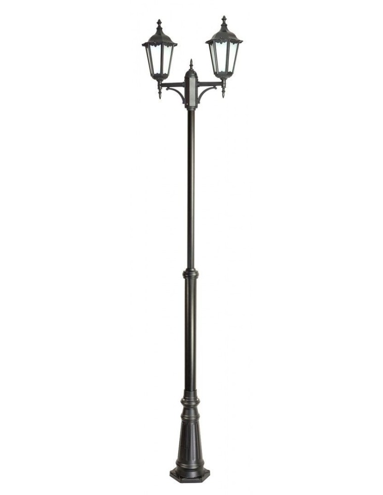 Lampy zewnętrzne latarnie - SU-MA Retro Classic E27, 2x60W, 230V stojąca OGMWN 2 - produkt kolory-swiatla.pl 1