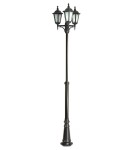 Lampy zewnętrzne latarnie - SU-MA Retro Classic  E27, 3x60W, 230V stojąca OGMWN 3 - product 1