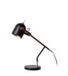 Lampy stołowe do czytania - Lucide WAYLON Biurkowa 1xE27 czarny brązowy 05627/01/30 - produkt 19