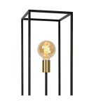 Lampy podłogowe loftowe - industrialne - Lucide RUBEN Podłogowa 3xE27 czarny satynowy mosiądz 00724/03/30 - produkt 30