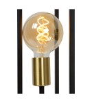 Lampy podłogowe loftowe - industrialne - Lucide RUBEN Podłogowa 3xE27 czarny satynowy mosiądz 00724/03/30 - produkt 47
