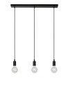 Lucide FIX MULTIPLE Wisząca 3xE27/60W Czarny 08408/03/30