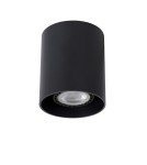 Oprawy sufitowe na wymienne źródło światła - Lucide BODI Round GU10 excl D8 H9.5cm Czarny 09100/01/30 Plafon - produkt 13