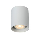 Oprawy sufitowe na wymienne źródło światła - Lucide BODI Round GU10 excl D8 H9.5cm Biały 09100/01/31 Plafon - produkt 1