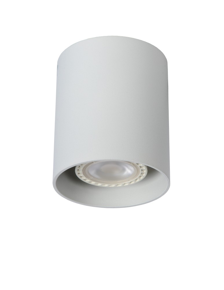 Lucide BODI Round GU10 excl D8 H9.5cm Biały 09100/01/31 Plafon