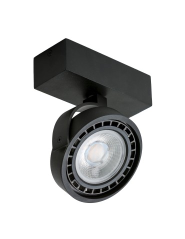 AZzardo Reflektor JERRY 1 230V Czarny AZ1367