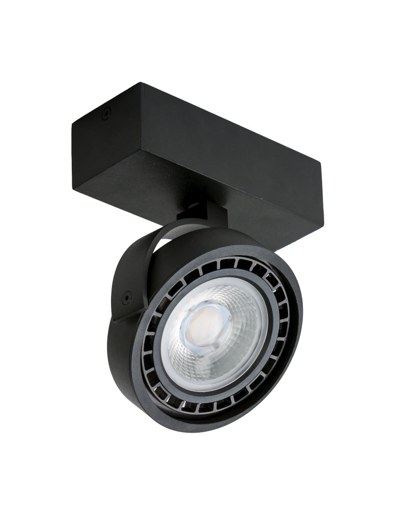 AZzardo Reflektor JERRY 1 230V Czarny AZ1367
