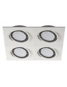 Zuma Line Lampa podtynkowa BOXY DL 4 SPOT BIAŁY/WHITE 20073-WH