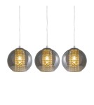 Lampy wiszące potrójne - Zuma Line IVIA Lampa Wisząca E27 60W P12082D-3 - product 1