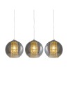 Zuma Line IVIA Lampa Wisząca E27 60W P12082D-3