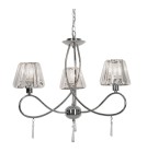 Żyrandole 3 punktowe - Zuma Line PARIA Lampa Wisząca E27 40W P15090-3 - product 1