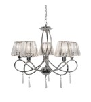 Żyrandole z abażurem - Zuma Line PARIA Lampa Wisząca E14 40W P15090-5 - product 1