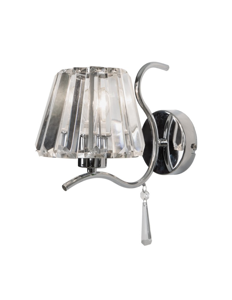 Kinkiety glamour - Zuma Line PARIA Kinkiet E14 60W P15090A-1W - produkt kolory-swiatla.pl 1