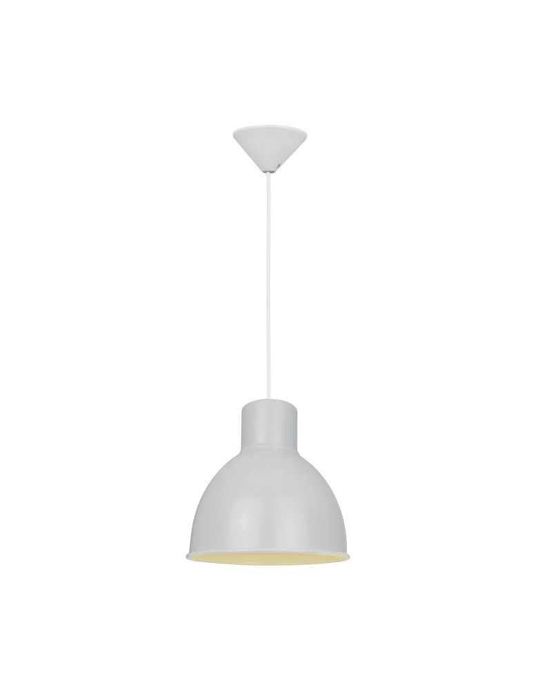 Lampy wiszące - Zuma Line ELSTRA Lampa Wisząca E27 60W P16151-WH - produkt kolory-swiatla.pl 1