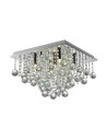 Zuma Line RANGEL Lampa Sufitowa Srebrna G9 42W RLX92711-5