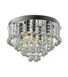 Lampy sufitowe z kryształami - Zuma Line ALEX Lampa Sufitowa Srebrna E14 40W RLX94874-5 - product 1