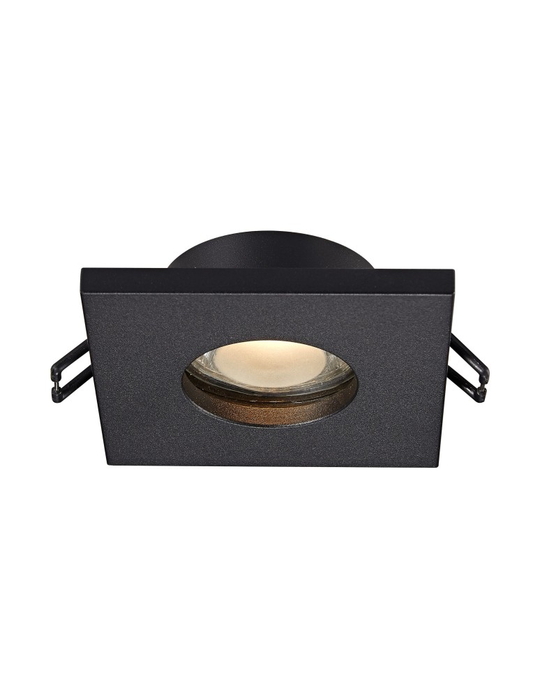 Lampy podtynkowe - oczka - Zuma Line CHIPO DL SPOT Czarny GU10 50W IP54 ARGU10-032 - produkt kolory-swiatla.pl 1