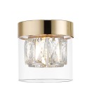 Lampy sufitowe glamour - Zuma Line GEM Lampa Sufitowa Złota G9 28W C0389-01A-F7AC - produkt 1