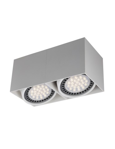 Zuma Line BOX2 PLAFON Biały GU10 (ES111) 15W ACGU10-116