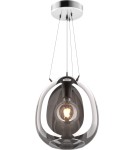 Lampy wiszące szklane - Zuma Line MOON Lampa Wisząca E27 60W P19066B-D30 - product 1
