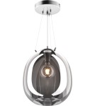 Lampy wiszące szklane - Zuma Line MOON Lampa Wisząca E27 60W P19066B-D38 - produkt 1
