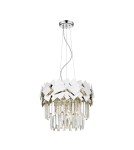 Lampy wiszące - Zuma Line QUASAR Lampa Wisząca Chrome E14 40W P0506-05A-F4AC - produkt 1