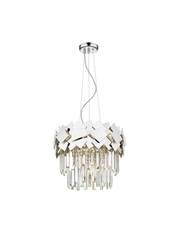 Zuma Line QUASAR Lampa Wisząca Chrome E14 40W P0506-05A-F4AC