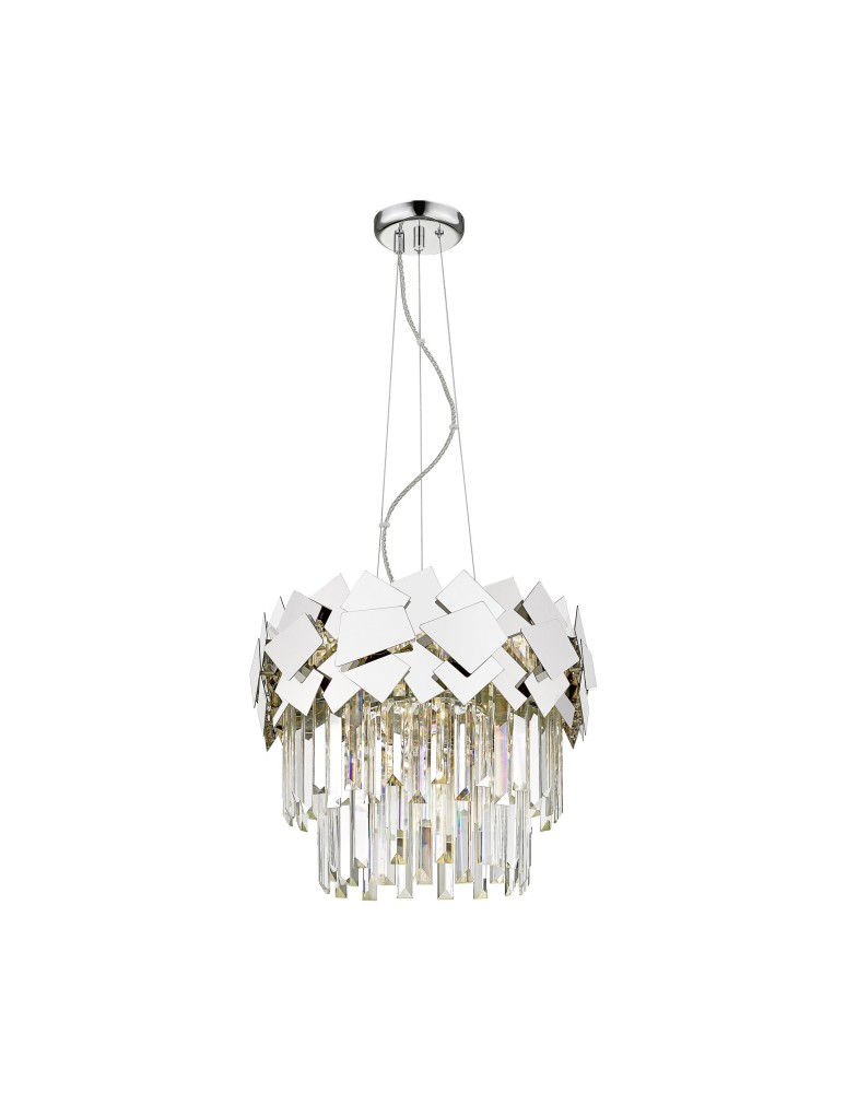 Lampy wiszące - Zuma Line QUASAR Lampa Wisząca Chrome E14 40W P0506-05A-F4AC - produkt kolory-swiatla.pl 1