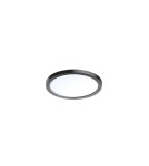 Lampy wpuszczane z kloszem hermetyczne - Azzardo SLIM 15 ROUND 4000K IP44 BLACK 1xLED Wpuszczana Czarny IP44 AZ2843 - product 1
